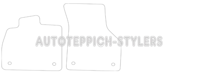 Fußmatten für Audi TT/TTS/TT RS FV 2014-2023 2-teiliges Set