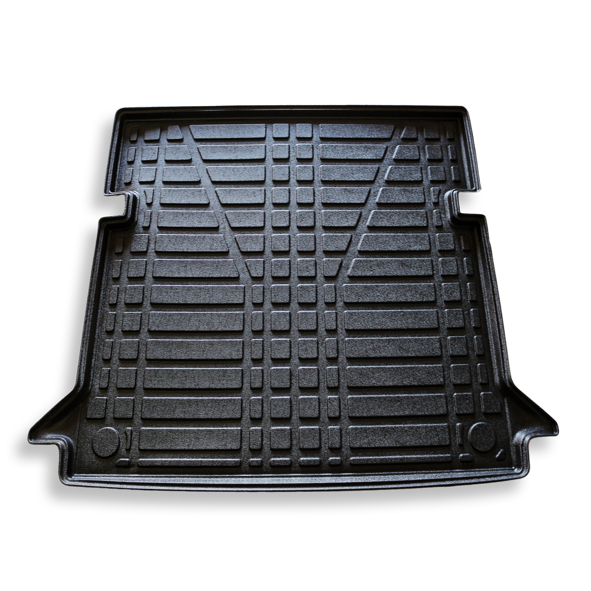 Kofferraumwanne Dacia Dokker Frontaufnahme einer Kofferraumwanne für Dacia Dokker.