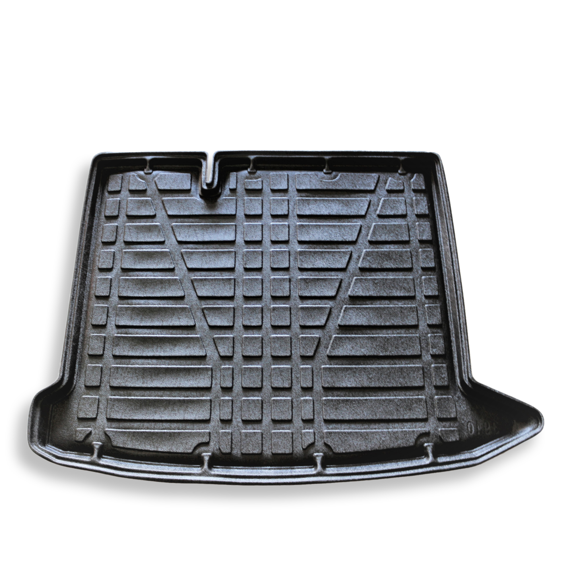 Kofferraumwanne Dacia Sandero 3 Frontaufnahme einer Kofferraumwanne für Dacia Sandero 3.