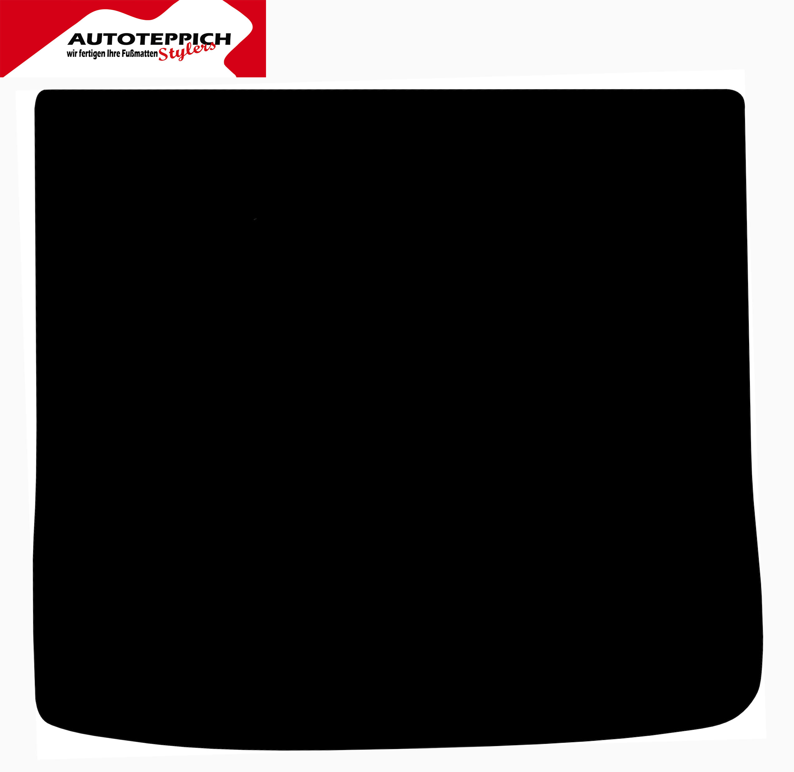 Kofferraummatte Audi A4 8E Limo Eine Kofferraummatte für Audi A4 8E Limo in schwarz.