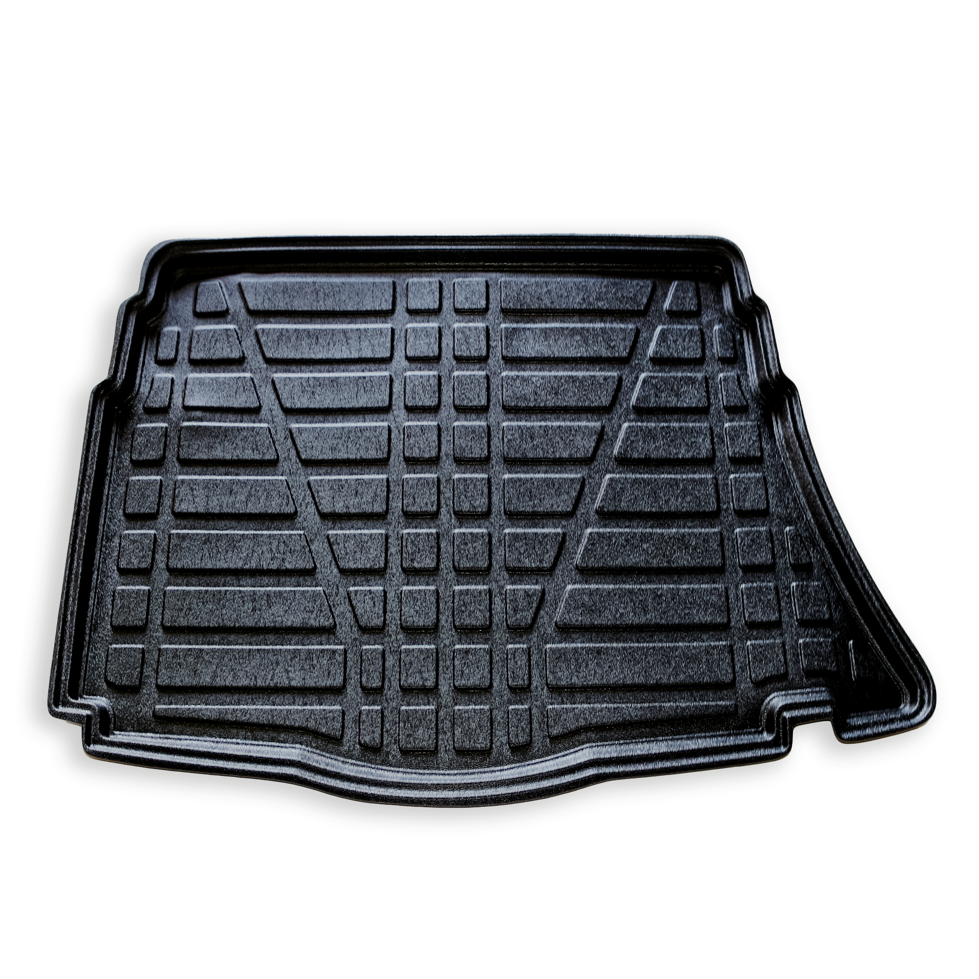 Frontaufnahme einer Kofferraumwanne für Hyundai i30 HB 12-16.