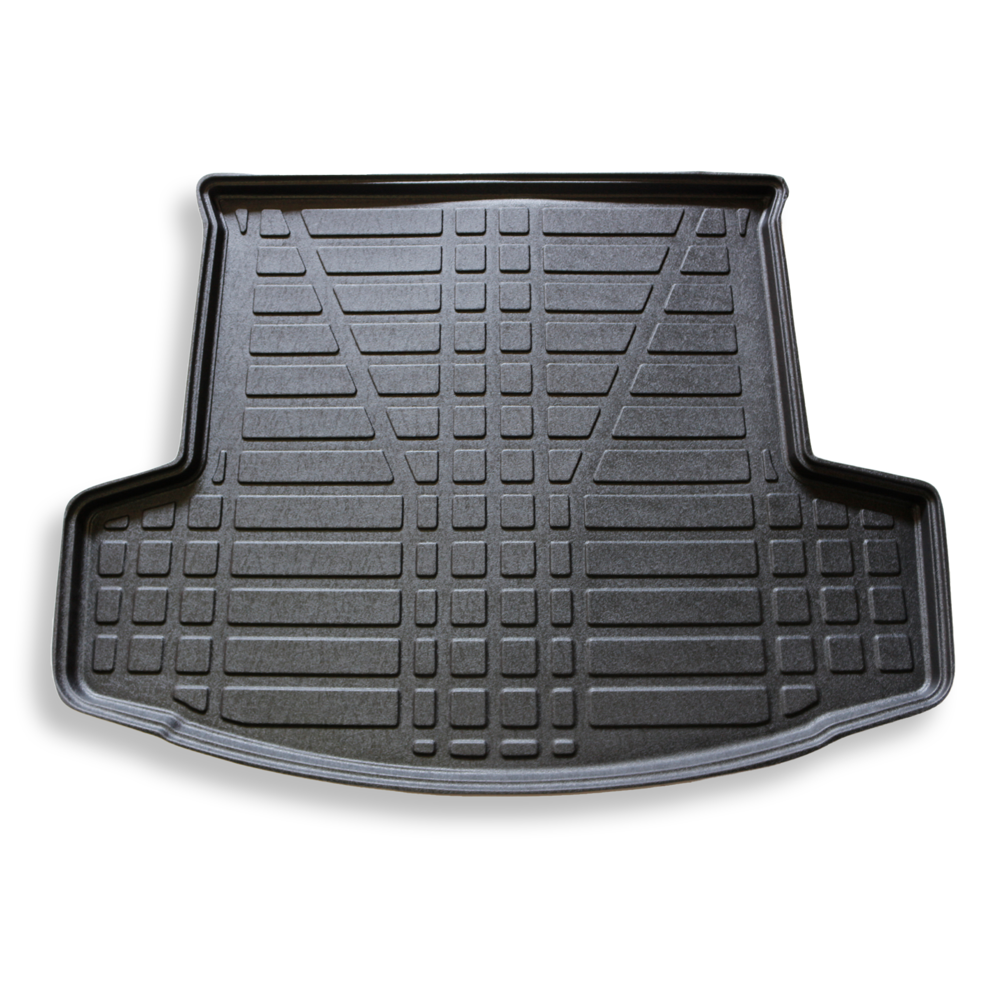 Frontaufnahme einer Kofferraumwanne für Chevrolet Captiva.