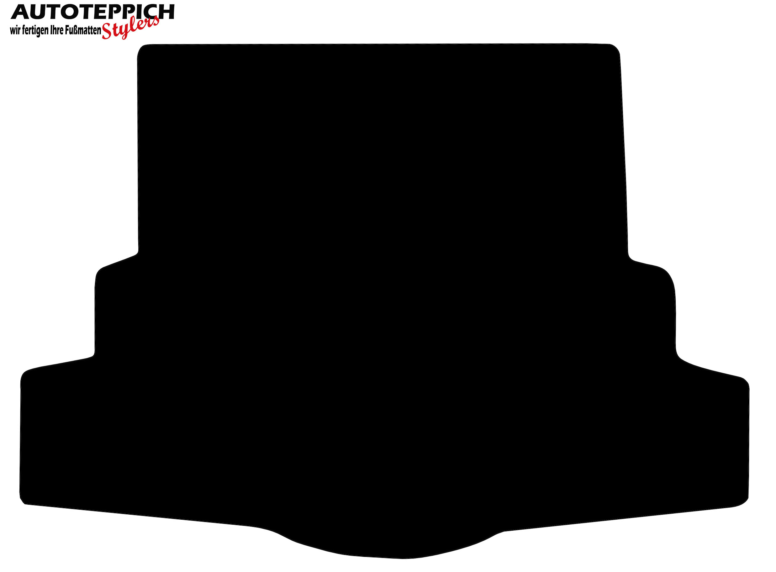 Kofferraum Alfa 159 Limo schwarz Eine Kofferraummatte für Alfa 159 Limo in schwarz.