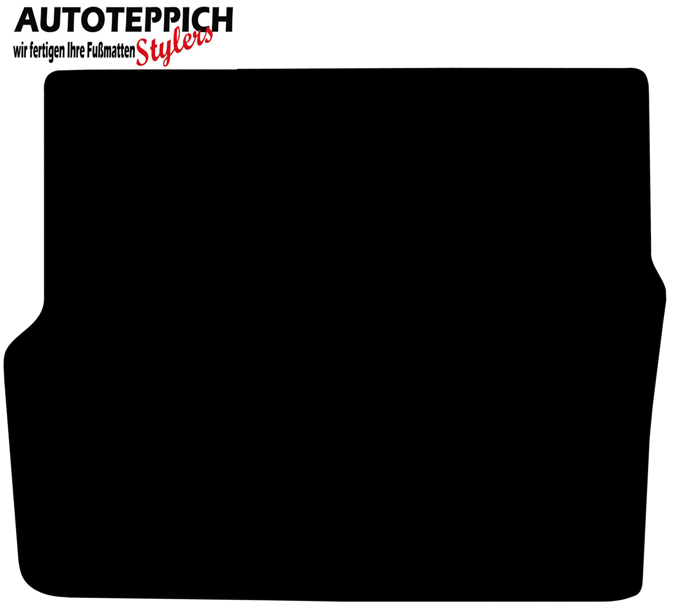 Kofferraummatte Audi 200 Avant schwarz Eine Kofferraummatte für Audi 200 Avant in schwarz.