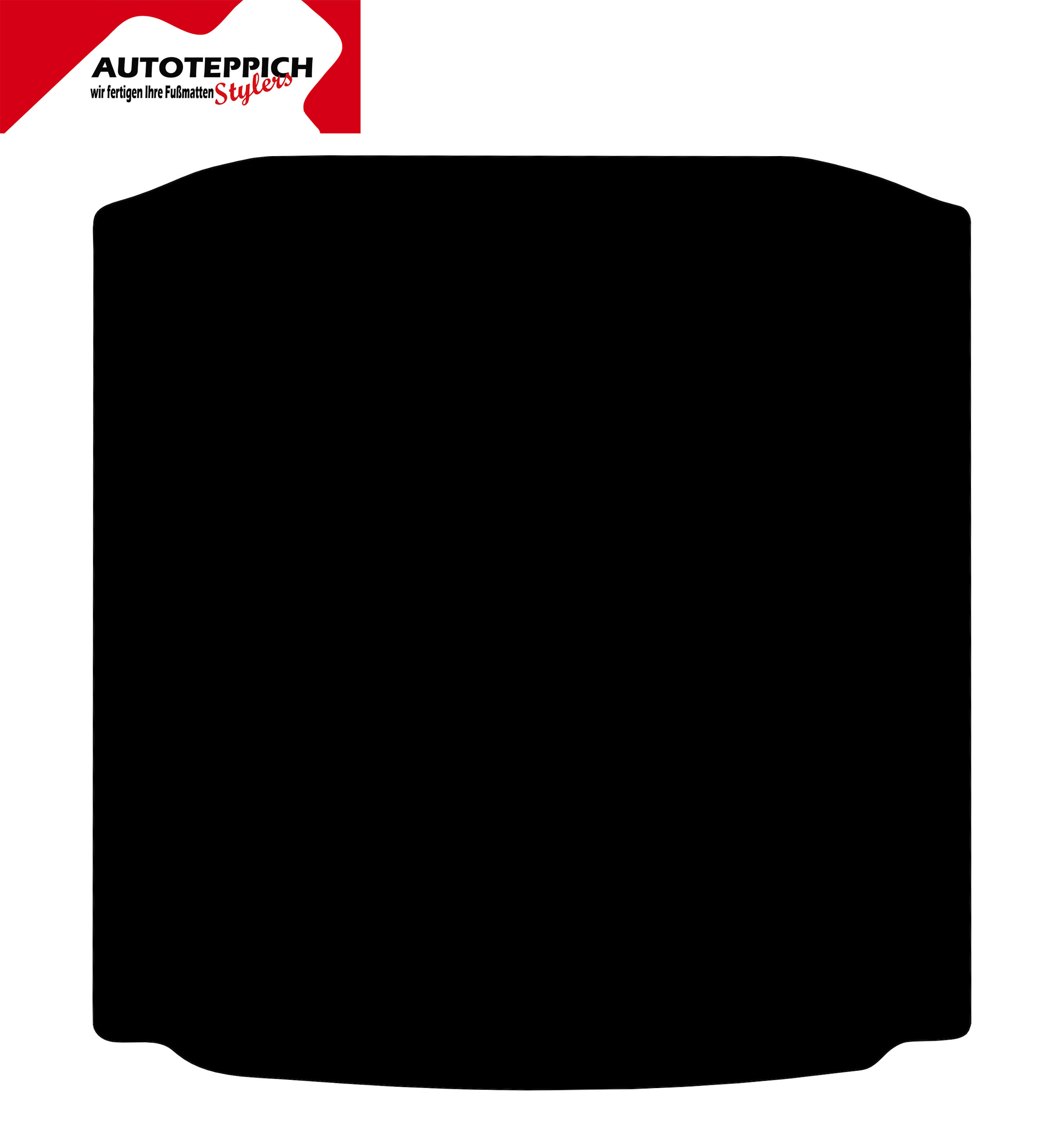 Kofferraumteppich Skoda Octavia 3 5E Limo 12-17 Eine Kofferraummatte in schwarz für Skoda Octavia 3 5E Limo 12-17