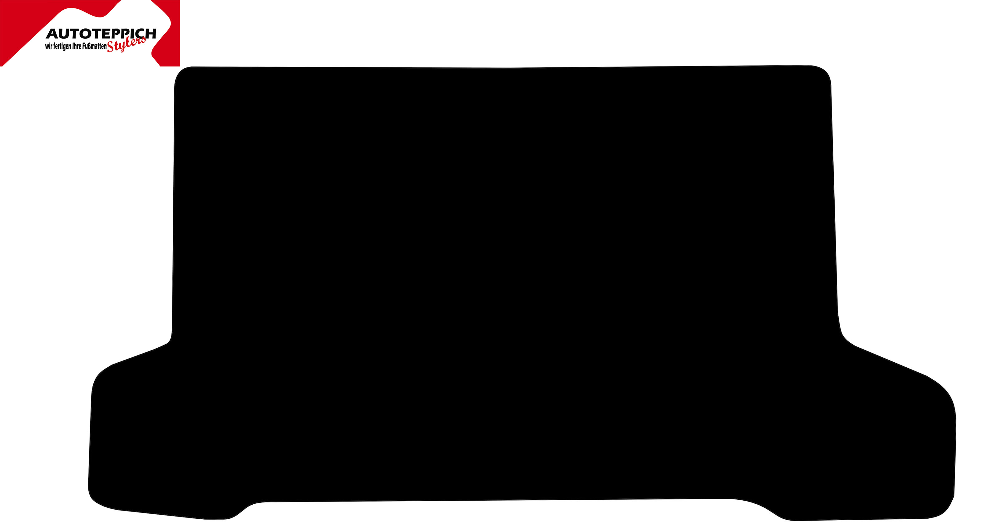 Kofferraummatte passend für Chevrolet Corvette C7 Cabrio 2013-2019 Eine Kofferraummatte in schwarz für Chevrolet Corvette C7 Cabrio.