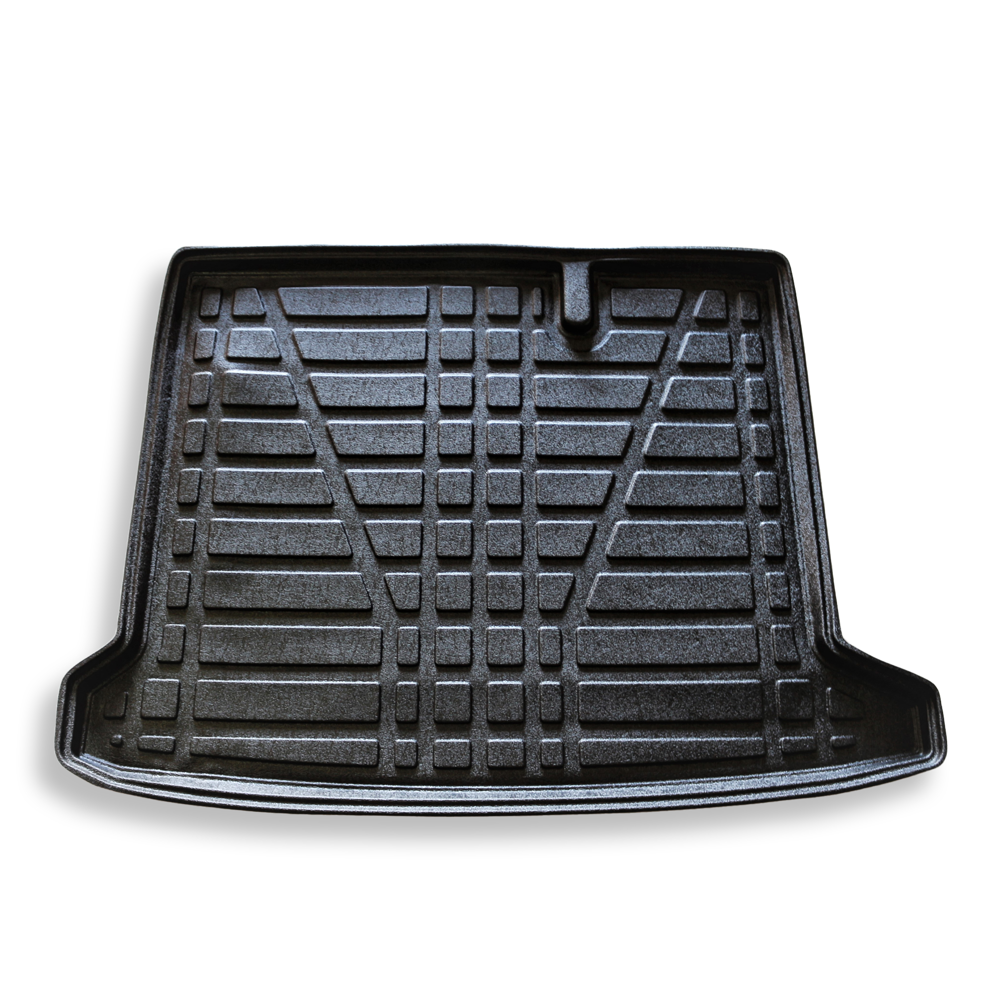 Kofferraumwanne Dacia Sandero 2 Frontaufnahme einer Kofferraumwanne für Dacia Sandero II.